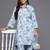 Floral Printed Pure Cotton Kurta with Trousers