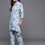 Floral Printed Pure Cotton Kurta with Trousers