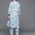 Floral Printed Pure Cotton Kurta with Trousers