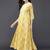 Women Yellow & White Bandhani Sequinned Kurta with Trousers & With Dupatta