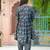 Printed Dori Embroidered Flared Kurta With Sharara & Dupatta