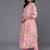 Women Floral Printed Empire Mirror Work Pure Cotton Kurta with Trousers & Dupatta