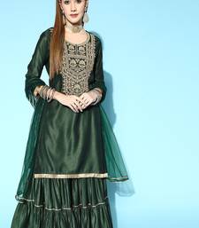 Ethnic Motifs Liva Kurta Set