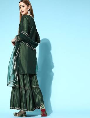 Ethnic Motifs Liva Kurta Set 3
