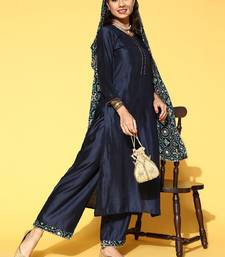 Solid Liva Kurta Set