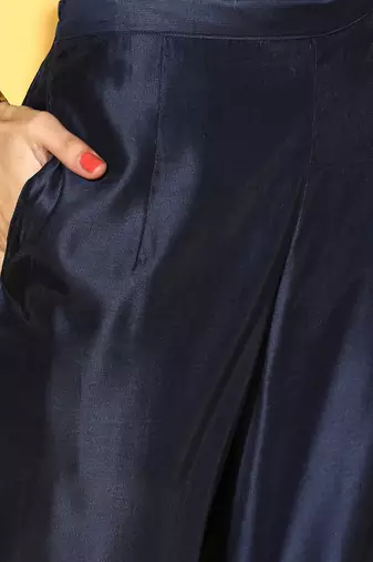 Solid Liva Kurta Set