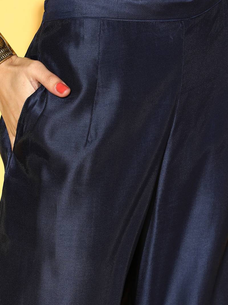 Solid Liva Kurta Set