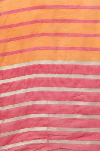 Women Beige & Pink Yoke Design Kurta with Palazzos & Dupatta