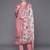 Women Floral Embroidered Regular Thread Work Linen Kurta with Trousers & Dupatta