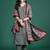Embroidered Thread Work Pure Cotton Kurta with Trousers & With Dupatta