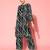 Fusion Abstract Printed Regular Kurta with Trousers