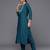 Ethnic Motifs Embroidered Regular Sequinned Kurta with Trousers & Dupatta