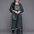 Women Ethnic Motifs Yoke Design Regular Sequinned Kurta with Trousers & Dupatta