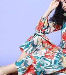 Women Floral Printed Regular Kurta with Palazzos