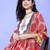 Women Ethnic Motifs Printed Empire Gotta Patti Kurta with Trousers & With Dupatta
