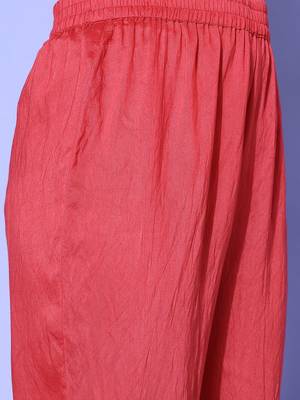 Women Ethnic Motifs Printed Empire Gotta Patti Kurta with Trousers & With Dupatta 6