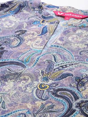 Women Paisley Printed Regular Kurta With Trousers 3