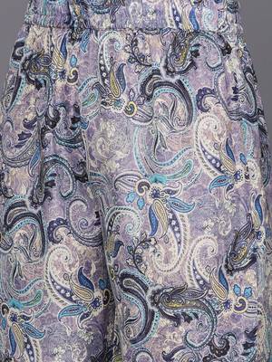 Women Paisley Printed Regular Kurta With Trousers 4