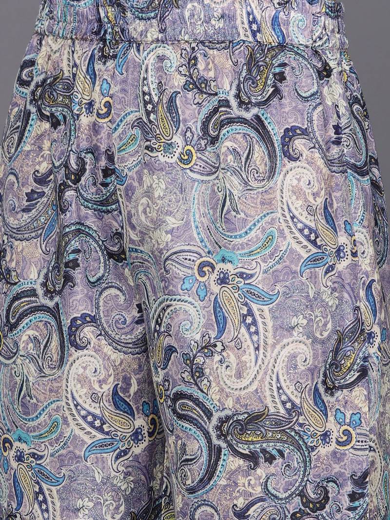 Women Paisley Printed Regular Kurta With Trousers