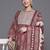 Bandhani Printed Regular Thread Work Pure Cotton Kurta With Trousers & Dupatta
