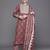 Bandhani Printed Regular Thread Work Pure Cotton Kurta With Trousers & Dupatta