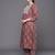 Bandhani Printed Regular Thread Work Pure Cotton Kurta With Trousers & Dupatta