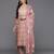 Floral Printed Regular Sequinned Pure Cotton Kurta With Trousers & Dupatta