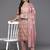 Floral Printed Regular Sequinned Pure Cotton Kurta With Trousers & Dupatta