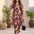 Women Floral Printed Regular Pure Cotton Kurta with Trousers