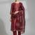 Women Ethnic Motifs Printed Regular Thread Work Kurta with Trousers & With Dupatta