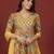 Women Floral Printed Regular Gotta Patti Pure Cotton Kurta, Trousers with Dupatta