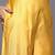 Women Yellow Printed Liva Kurta with Palazzos & With Dupatta