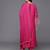 Women Floral Embroidered Thread Work Kurta with Embroidered Trousers & Dupatta