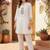 Embroidered Mandarin Collar Kurta Set