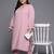 Plus Size Bell Sleeves Silk Crepe Kurta with Trousers