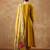 Women Yoke Design Regular Kurta with Trousers & With Dupatta