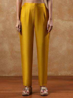 Women Yoke Design Regular Kurta with Trousers & With Dupatta 7