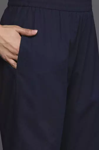 Floral Printed Kurta with Trousers & Dupatta