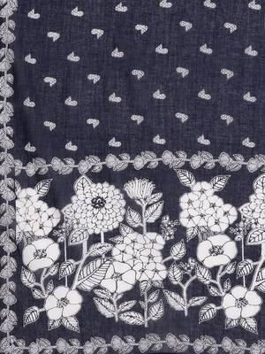 Floral Printed Kurta with Trousers & Dupatta 5