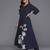 Floral Printed Kurta with Trousers & Dupatta
