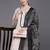 Floral Embroidered Regular Thread Work Linen Kurta with Trousers & Dupatta