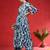 Women Abstract Dyed Empire A-Line Calf Length Kurta Set