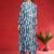 Women Abstract Dyed Empire A-Line Calf Length Kurta Set