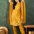 Women Ethnic Motifs Printed Regular Thread Work Kurta with Trousers