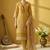 Women Floral Embroidered Regular Thread Work Pure Cotton Kurta with Trousers & With Dupatta