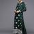 Women Green Ethnic Motifs Embroidered Kurta with Trousers