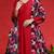 Floral Printed V-Neck Kurta With Trousers & Dupatta