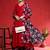 Floral Printed V-Neck Kurta With Trousers & Dupatta