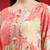 Women Floral Printed Empire Mirror Work Kurta With Sharara & Dupatta