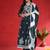 Ethnic Motifs Embroidered Angrakha V-Neck A-Line Kurta With Trousers & Dupatta
